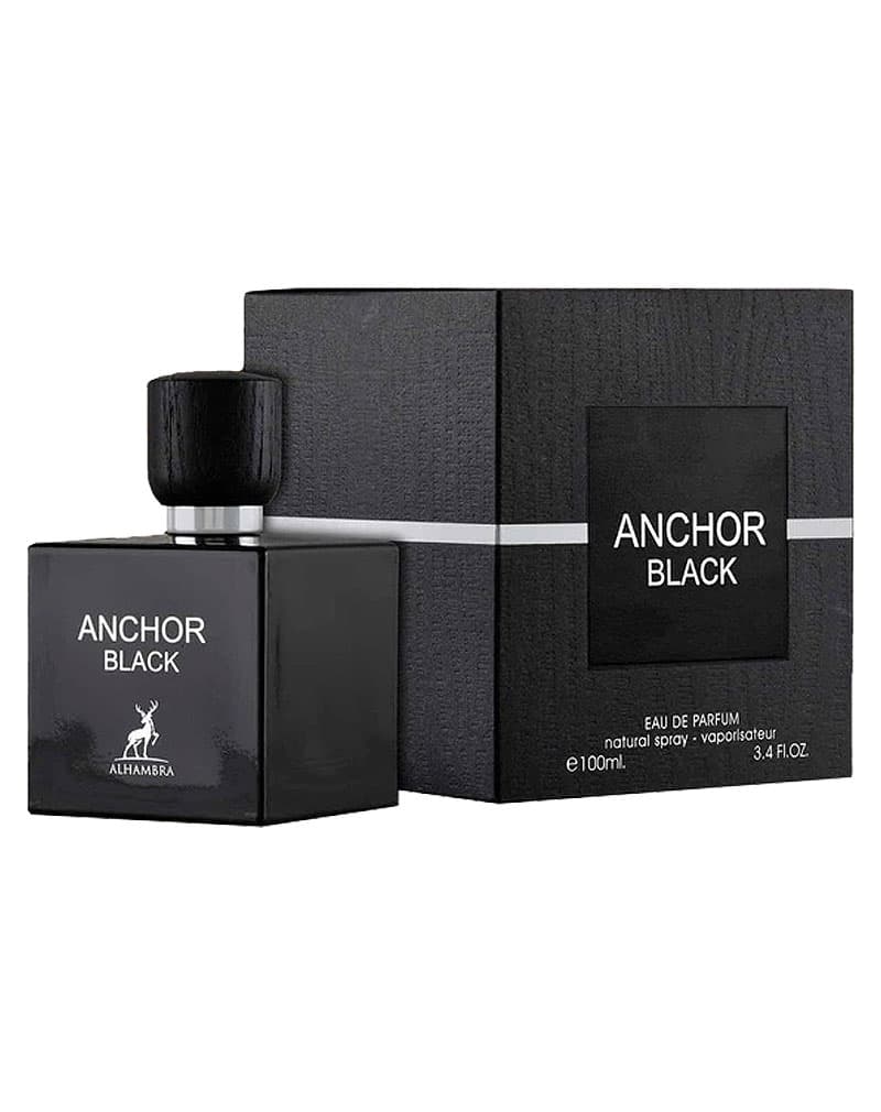 ادکلن مردانه الحمبرا Anchor Black مشابه لالیک انکر نویر — تصویر ۲