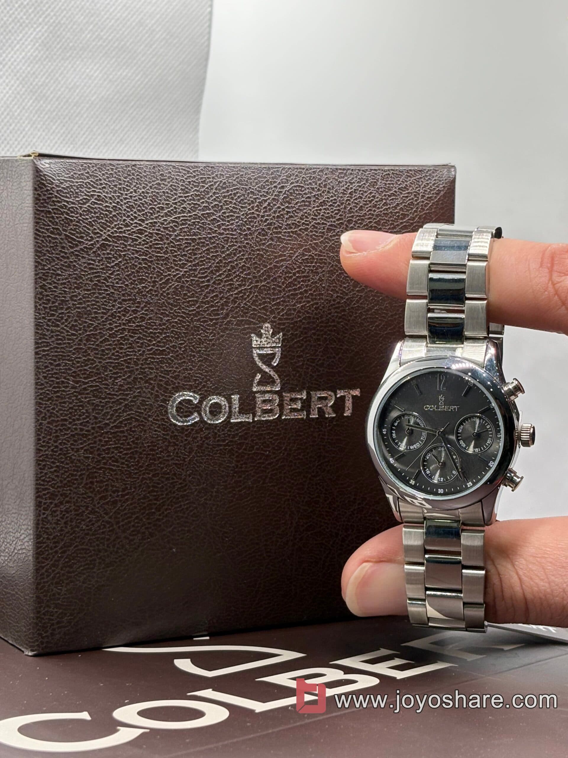 ست ساعت مچی مردانه و زنانه کلبرت مدل 0250G و 0250L — تصویر ۵