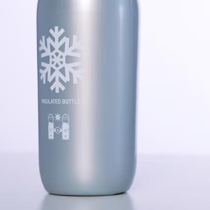 قمقمه دوچرخه‌سواری دوجداره TRIBAN Isotherme 450 ml – سبک، عایق و ضدنشت — تصویر ۲