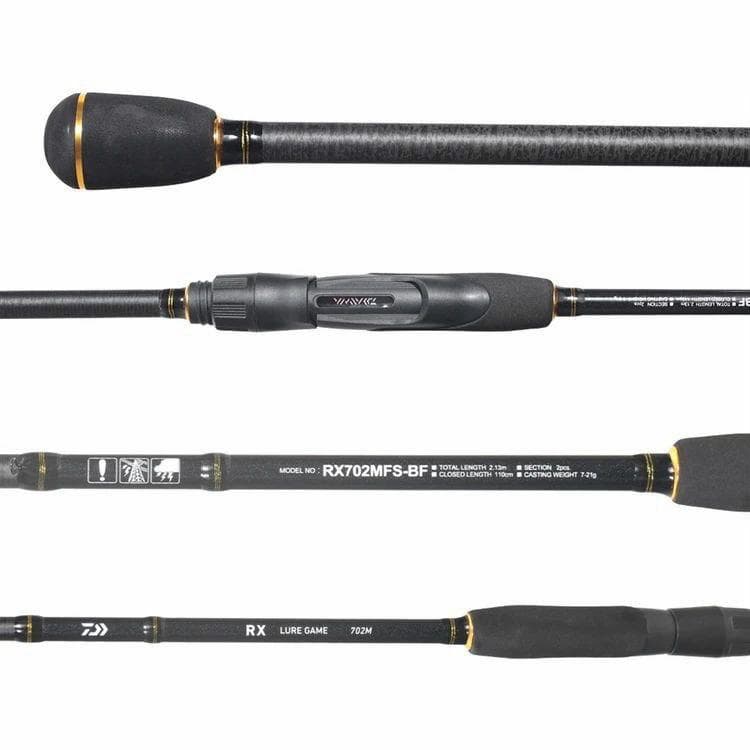 چوب ماهیگیری دایوا مدل RX LURE GAME BF213 cm 5-14g — تصویر ۲