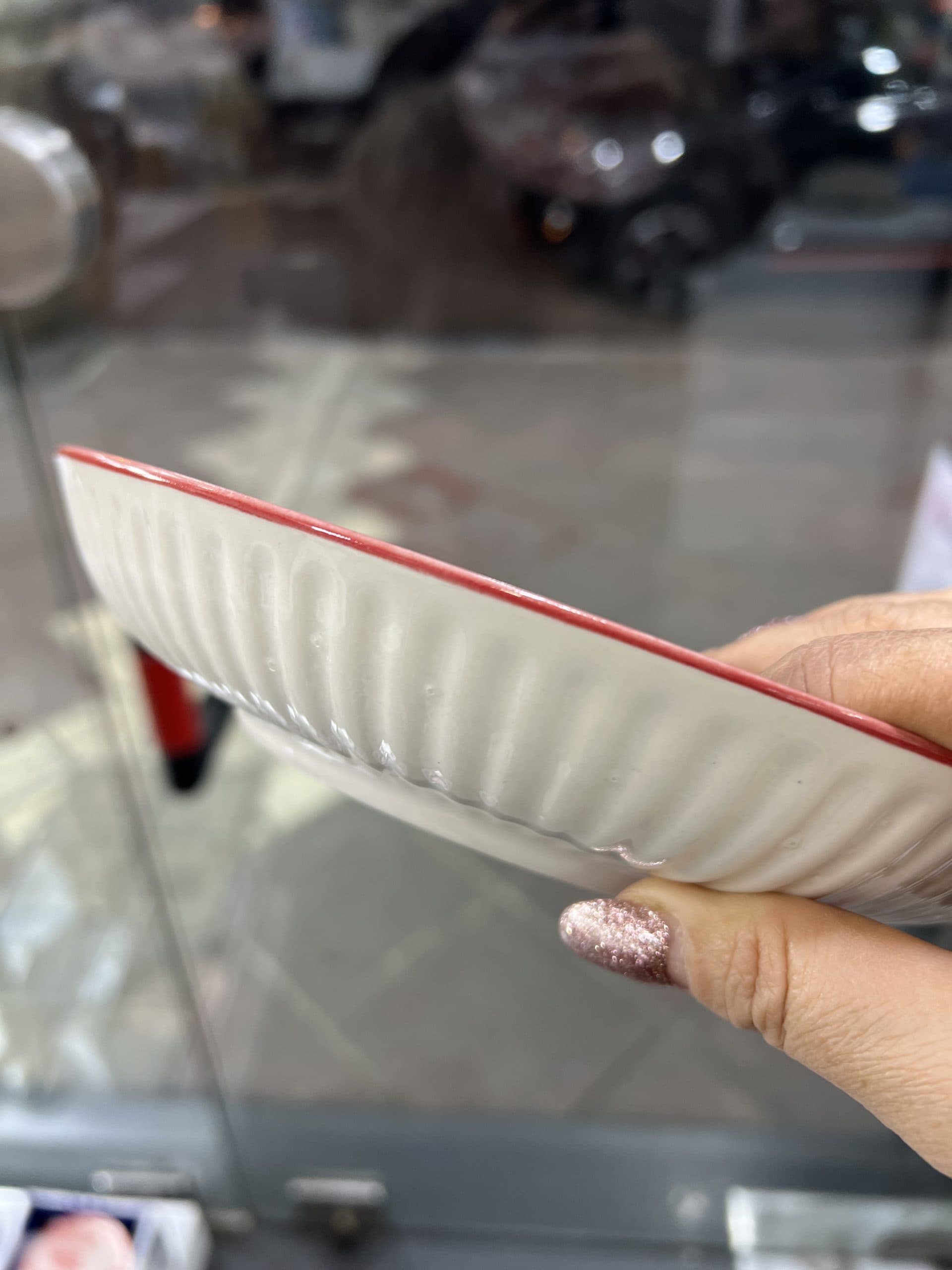 بشقاب گود گلدار — تصویر ۴