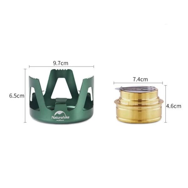 🔥 چراغ الکلی Naturehike مدل NH18L001-T | فشرده، مقاوم و مناسب کمپینگ حرفه‌ای — تصویر ۳