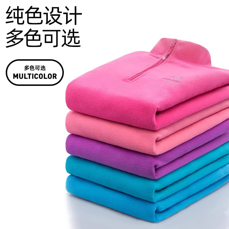 🧥 بلوز پلار نیم‌زیپ TECTOP Winter Thermal Fleece — تصویر ۵