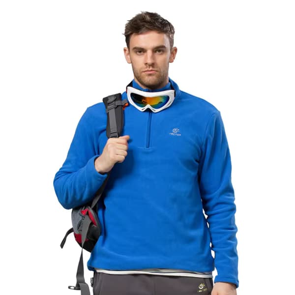 🧥 بلوز پلار نیم‌زیپ TECTOP Winter Thermal Fleece — تصویر ۸