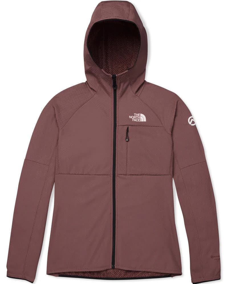 👕 هودی فنی زنانه The North Face FUTUREFLEECE™ Full-Zip Hoodie – رنگ Wild Ginger (Summit Series) اوریجینال