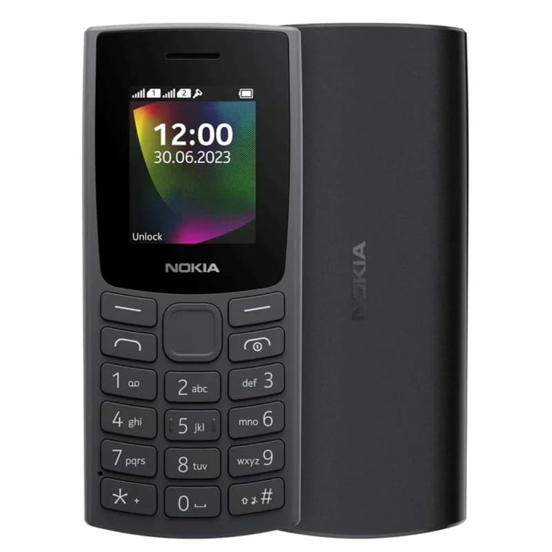 گوشی موبایل Nokia مدل 2023-106 دو سیم کارت – ذغالی – مونتاژ ایران تحت لیسانس نوکیا (گارانتی سامتل)