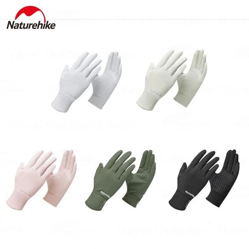 🧤 دستکش Naturehike CYY2421KB010 – ضدآفتاب، تنفسی و لمسی مخصوص رانینگ و طبیعتگردی تابستانی