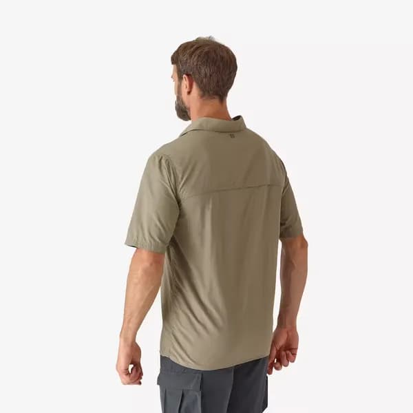 تیشرت آستین‌کوتاه شکار و طبیعت‌گردی مردانه Decathlon 100 | زیتون‌کمپ — تصویر ۲