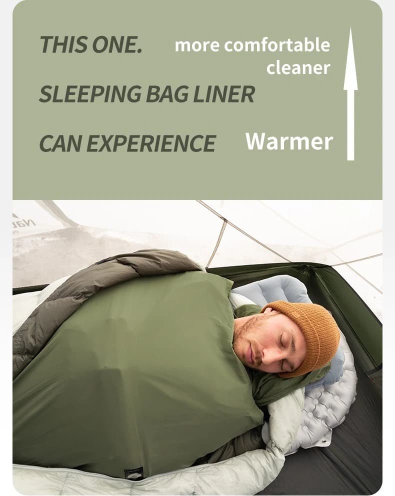 🏕️ لاینر (ملحفه کیسه‌خواب) Naturehike مدل CNH22SD016 / ZY20 — تصویر ۵