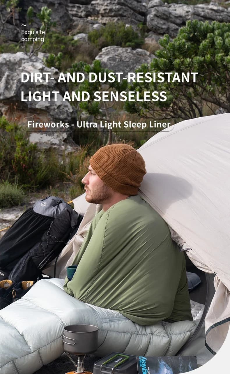 🏕️ لاینر (ملحفه کیسه‌خواب) Naturehike مدل CNH22SD016 / ZY20 — تصویر ۶