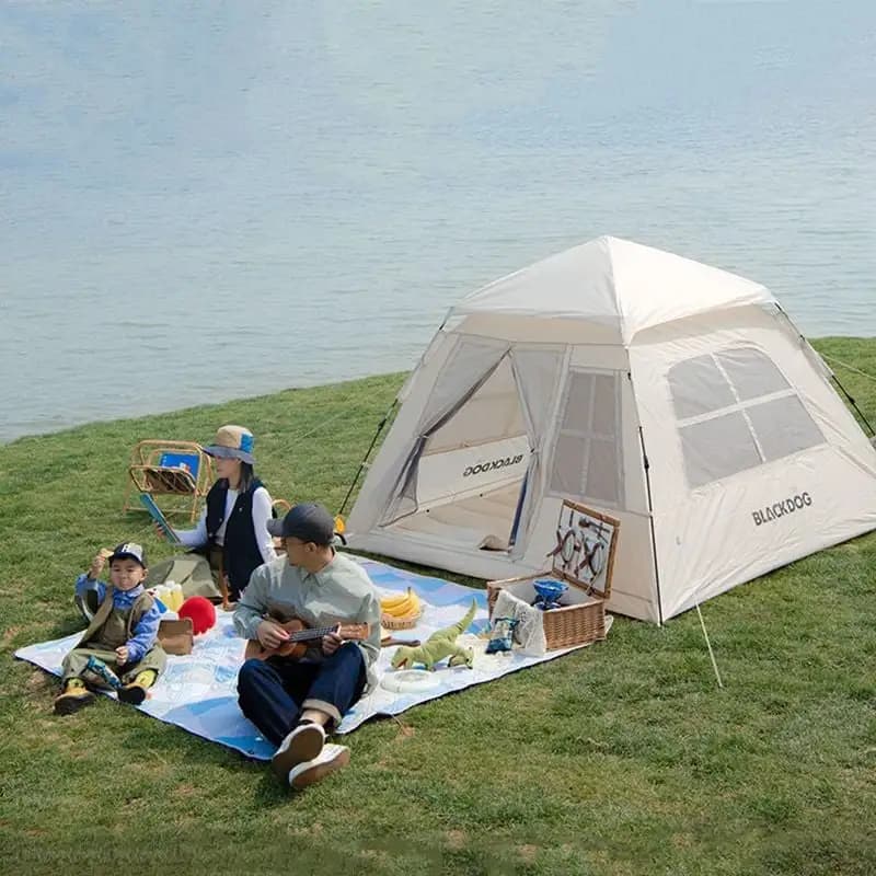 ⛺ چادر اتوماتیک چهار نفره بلک داگ Black Dog BD-ZP005 — تصویر ۳