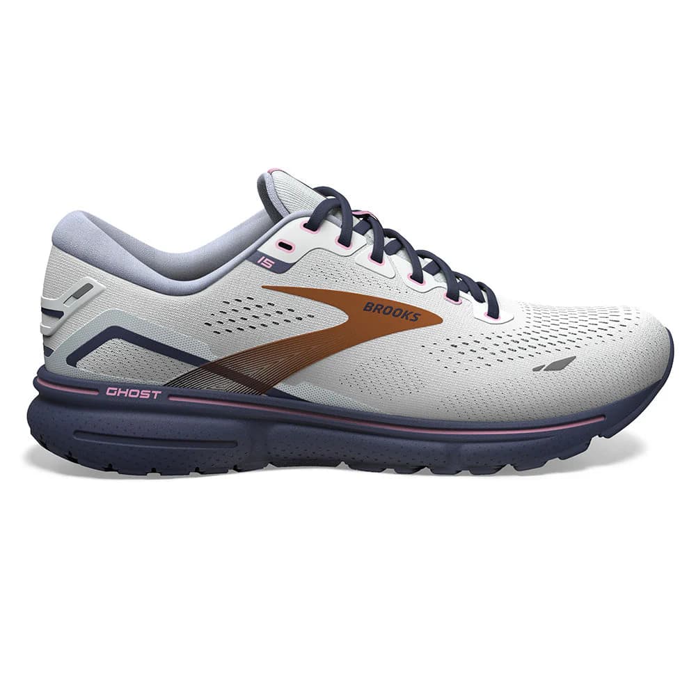 Brooks Ghost 15 کفش دویدن زنانه– آبی روشن/صورتی – سایز 38 EU | زیتون کمپ