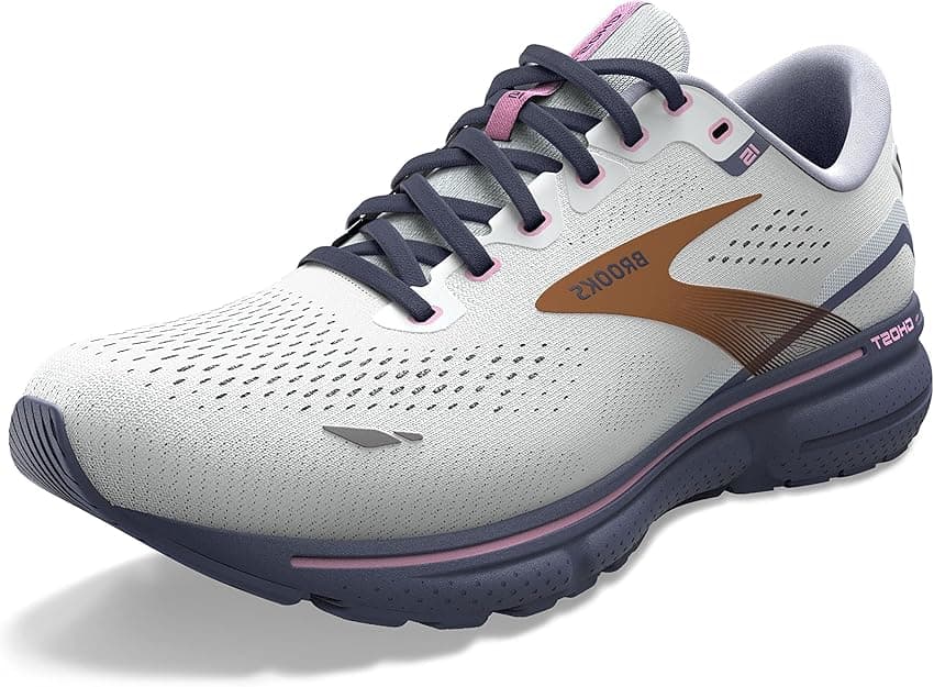 Brooks Ghost 15 کفش دویدن زنانه– آبی روشن/صورتی – سایز 38 EU | زیتون کمپ — تصویر ۲