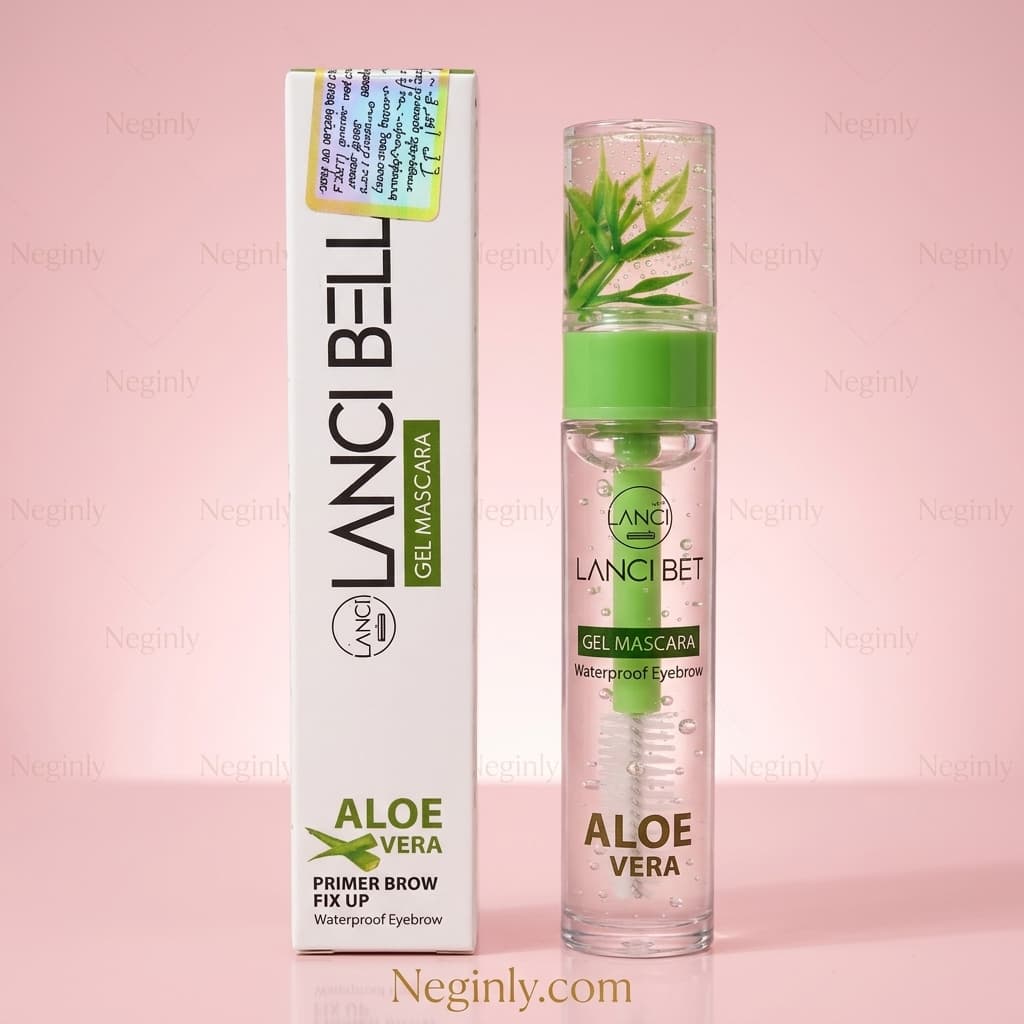 ژل ابروی لنسی مدل آلوئه ورا (LANCI BELL Aloe Vera) – تثبیت‌کننده و لیفت ابرو – ضدآب