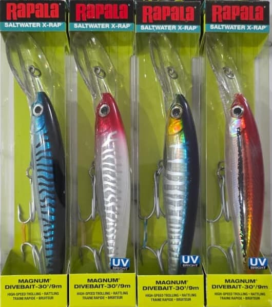 لور ترولینگ راپالا دایو 9 متر Rapala X-Rap Magnum 30 — تصویر ۳