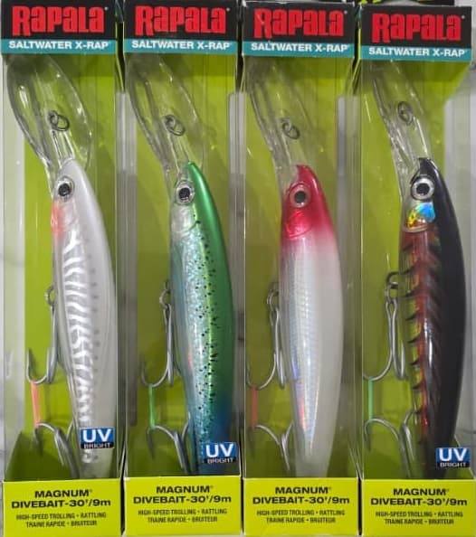 لور ترولینگ راپالا دایو 9 متر Rapala X-Rap Magnum 30 — تصویر ۸