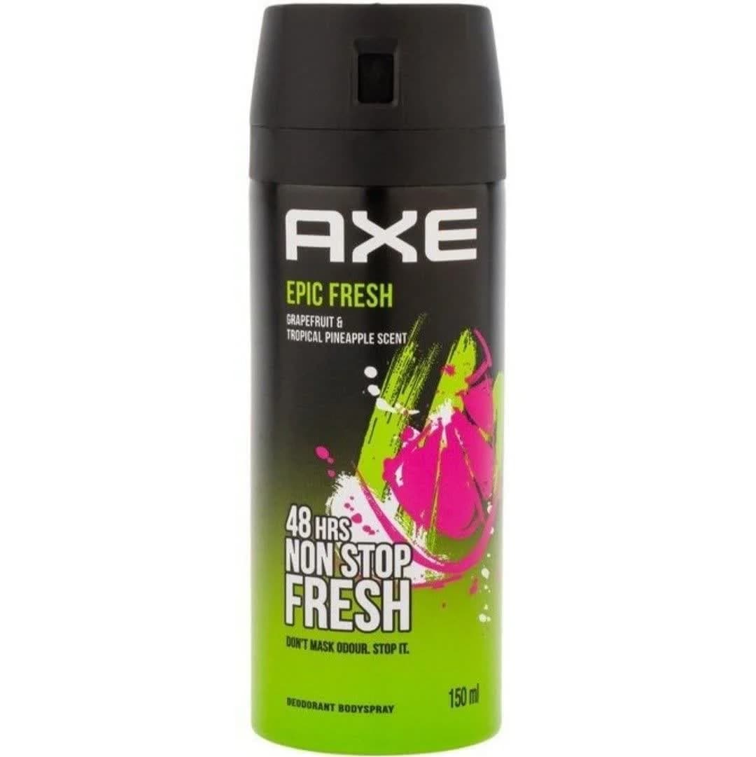 اسپری بدن مردانه آکس مدل epic fresh حجم 150 میلی لیتر