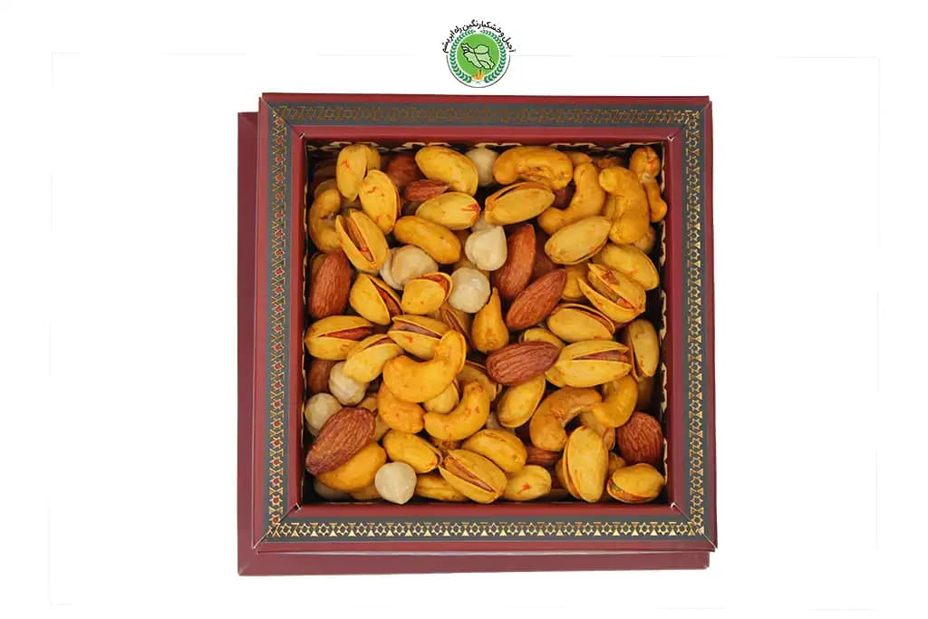 آجیل کادویی پک 112 هدیه (ظرفیت 500 گرم)