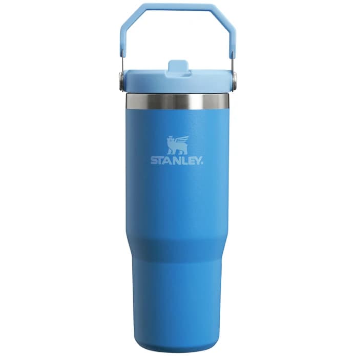 🥤 ماگ ایزوله استنلی با نی تاشو – Stanley IceFlow Flip Straw Tumbler — تصویر ۳