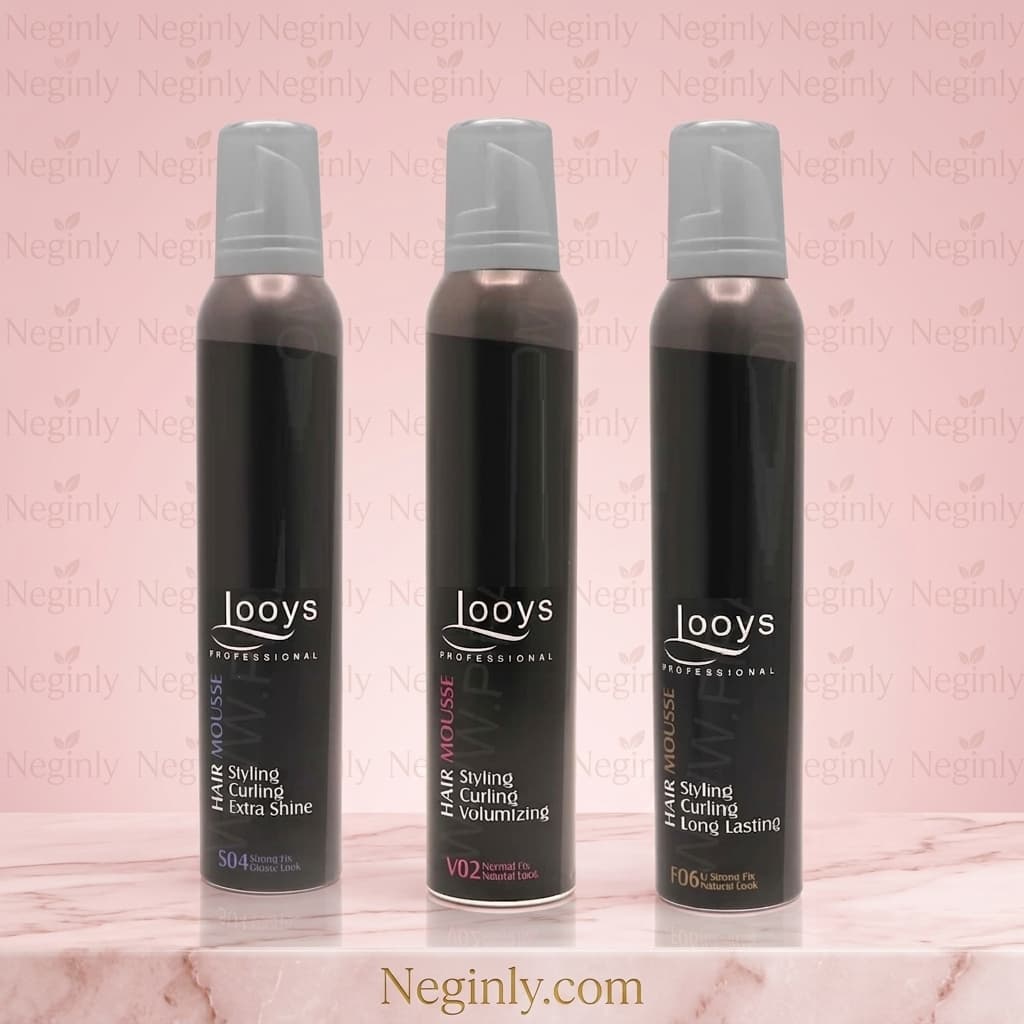 موس مو لویز (Looys) مدل V02 / S04 / S06 / F06 حجم ۲۰۰ میلی‌لیتر | حالت‌دهنده و حجم‌دهنده مو
