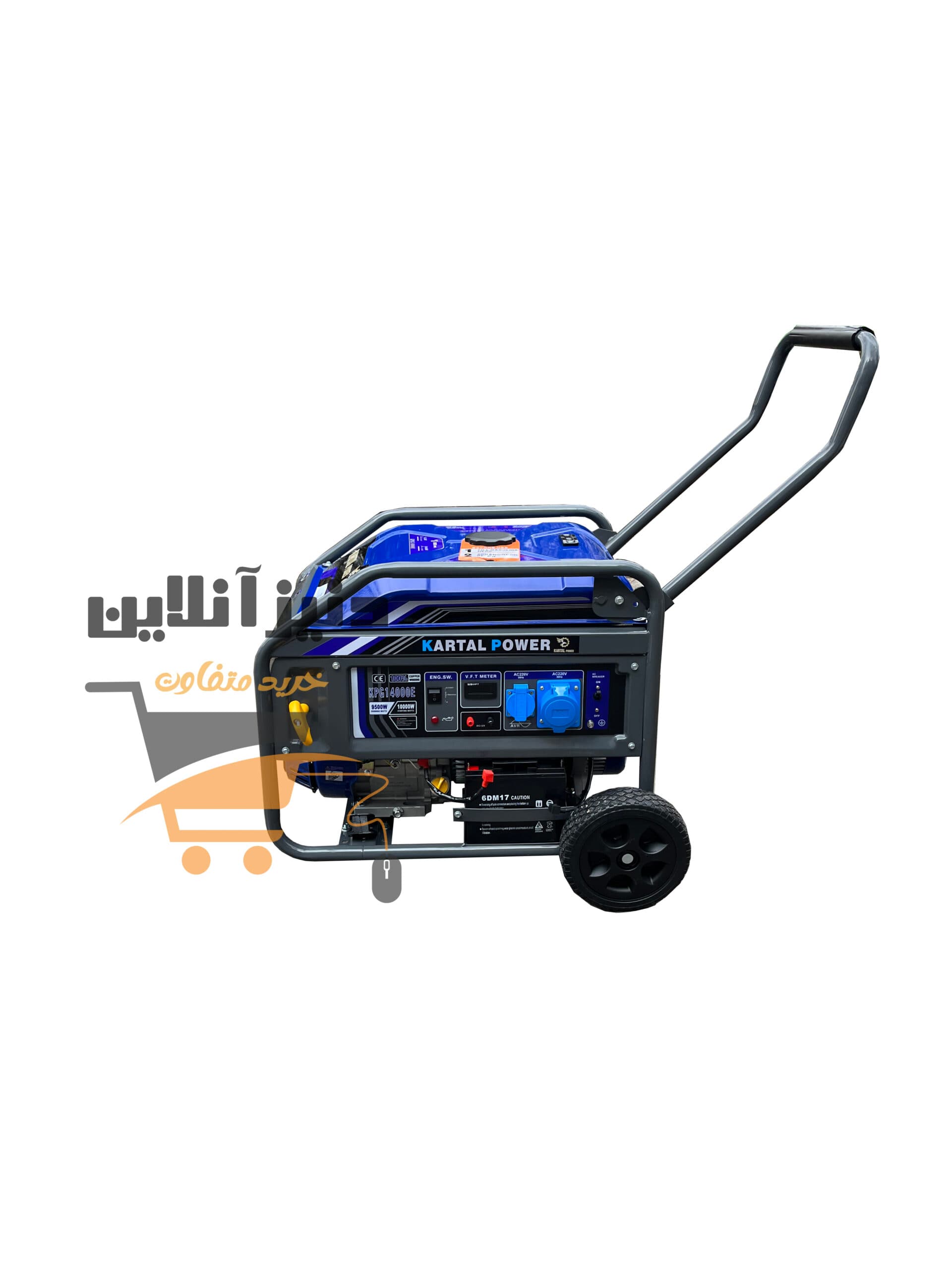 موتوربرق کارتال پاور 10 کیلووات بنزینی مدل KPG 14000E — تصویر ۲