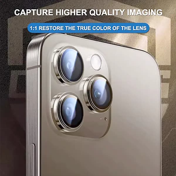 محافظ لنز دوربین گوشی اپل iPhone 17 لیتو — تصویر ۵