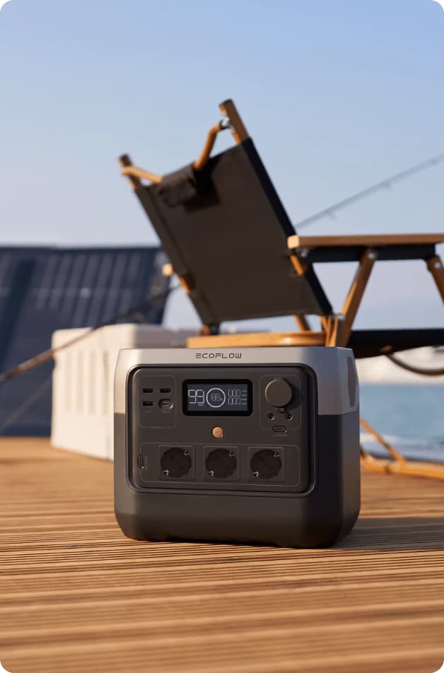 پاور استیشن قابل حمل 800 وات اکوفلو مدل RIVER 2 PRO ظرفیت 1600 میلی آمپر ساعت — تصویر ۴