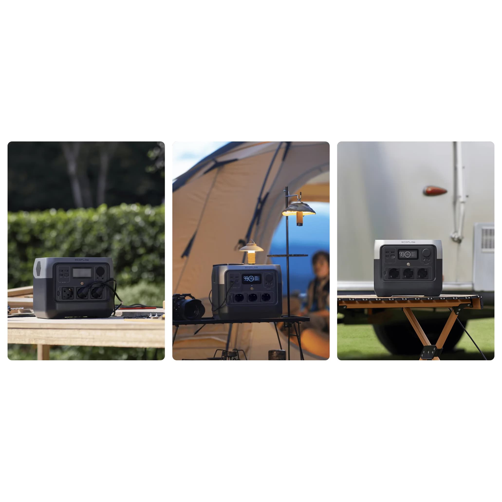 پاور استیشن قابل حمل 800 وات اکوفلو مدل RIVER 2 PRO ظرفیت 1600 میلی آمپر ساعت — تصویر ۳