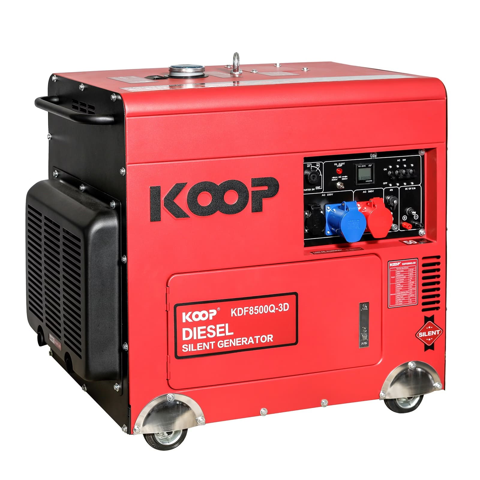 موتور برق دیزلی کوپ KDF8500Q-3D — تصویر ۲