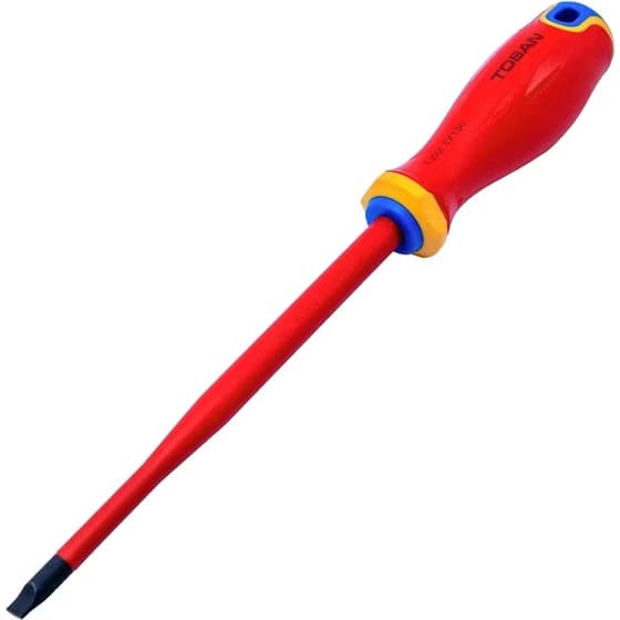 پیچ گوشتی دسته TPR دوسو عایق برق مدل T4285 توسن tossan 150*6.5