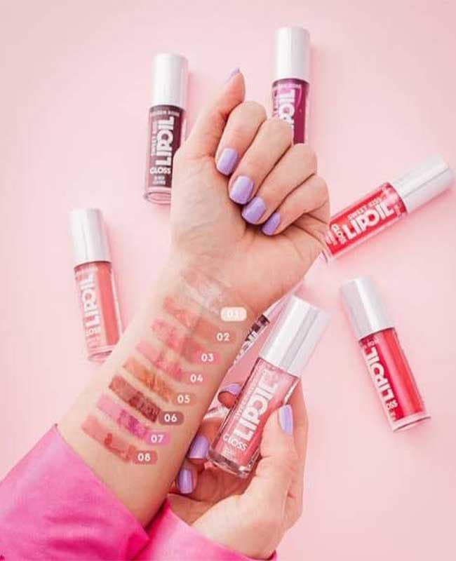 لیپ اویل براق گلدن رز SWEET KISS GLOSS — تصویر ۲