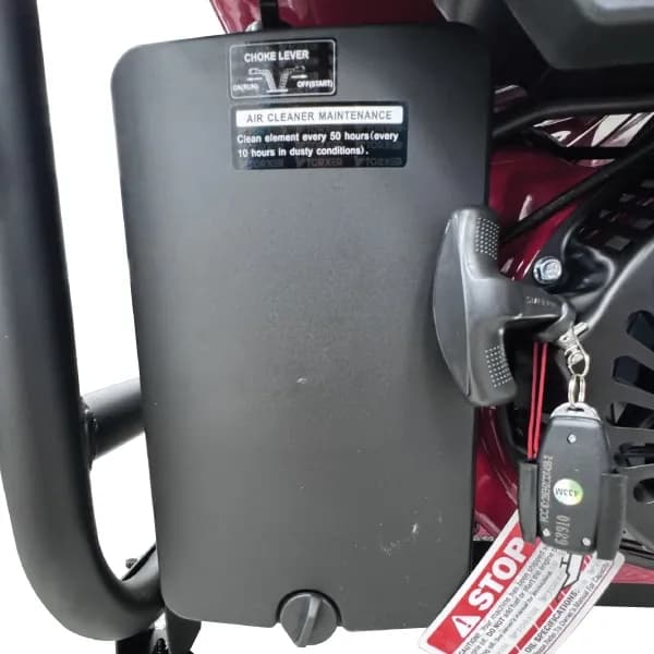 موتور برق بنزینی تورکسر ۱۰ کیلووات مدل TPG12500E2RC تک فاز ریموت‌دار — تصویر ۶