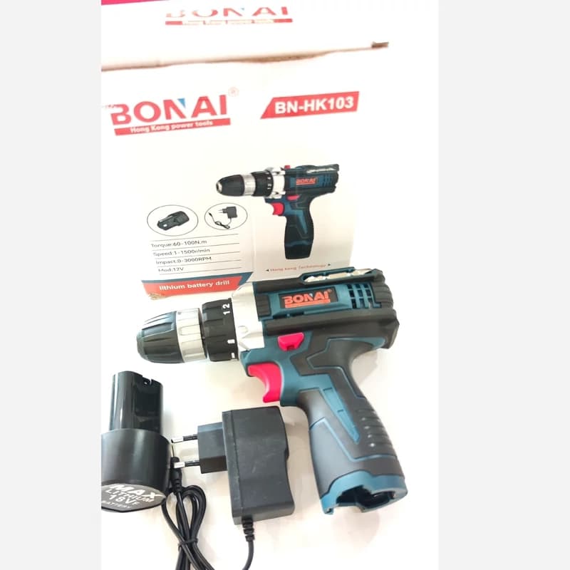 پیچ گوشتی شارژی18ولت بونای BN-HK103 — تصویر ۵
