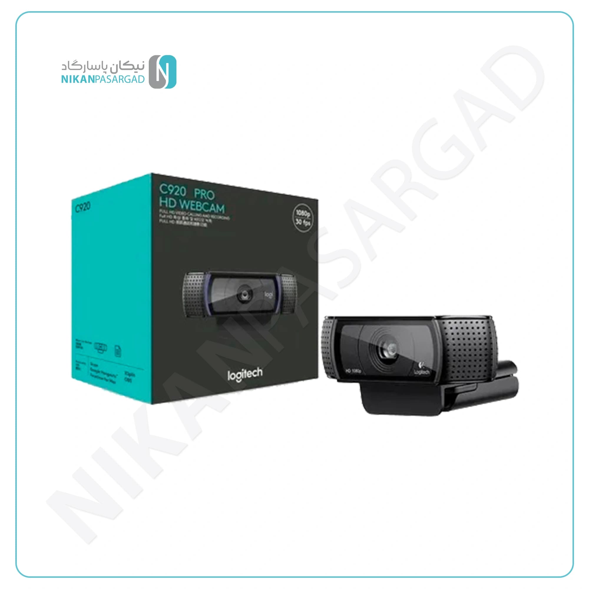 وب کم لاجیتک مدل Logitech C920 HD Pro — تصویر ۴