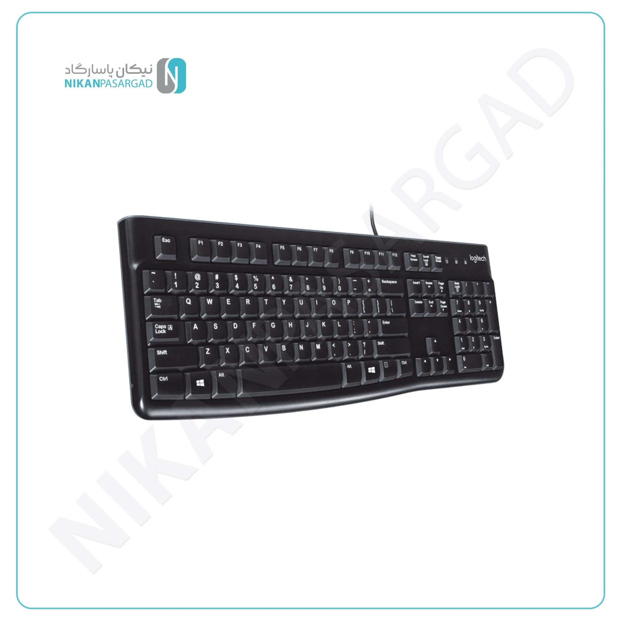 کیبورد لاجیتک مدل Logitech K120 — تصویر ۲
