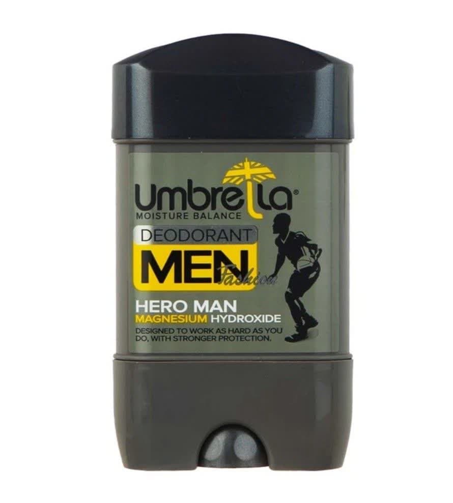 ژل دئودورانت مردانه آمبرلا مدل Hero Man حجم 75 میل