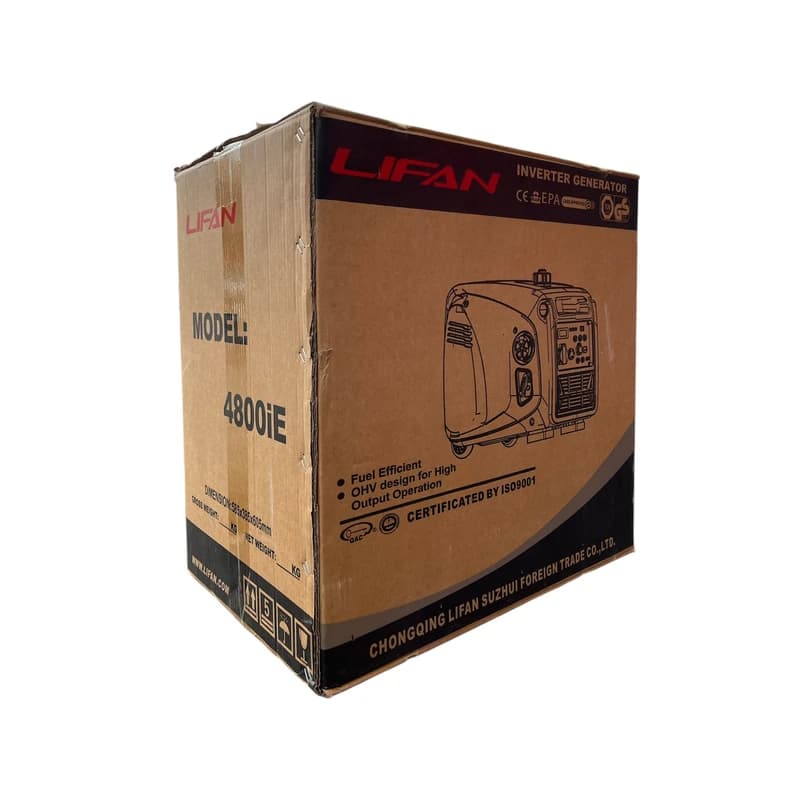 موتور برق سایلنت استارتی لیفان مدل 4800IE — تصویر ۲