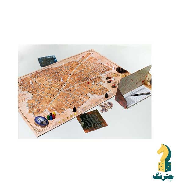 بازی ایرانی وایت چپل(بردگیم Letters from Whitechapel)(بازی نامه هایی از وایت چپل) — تصویر ۴