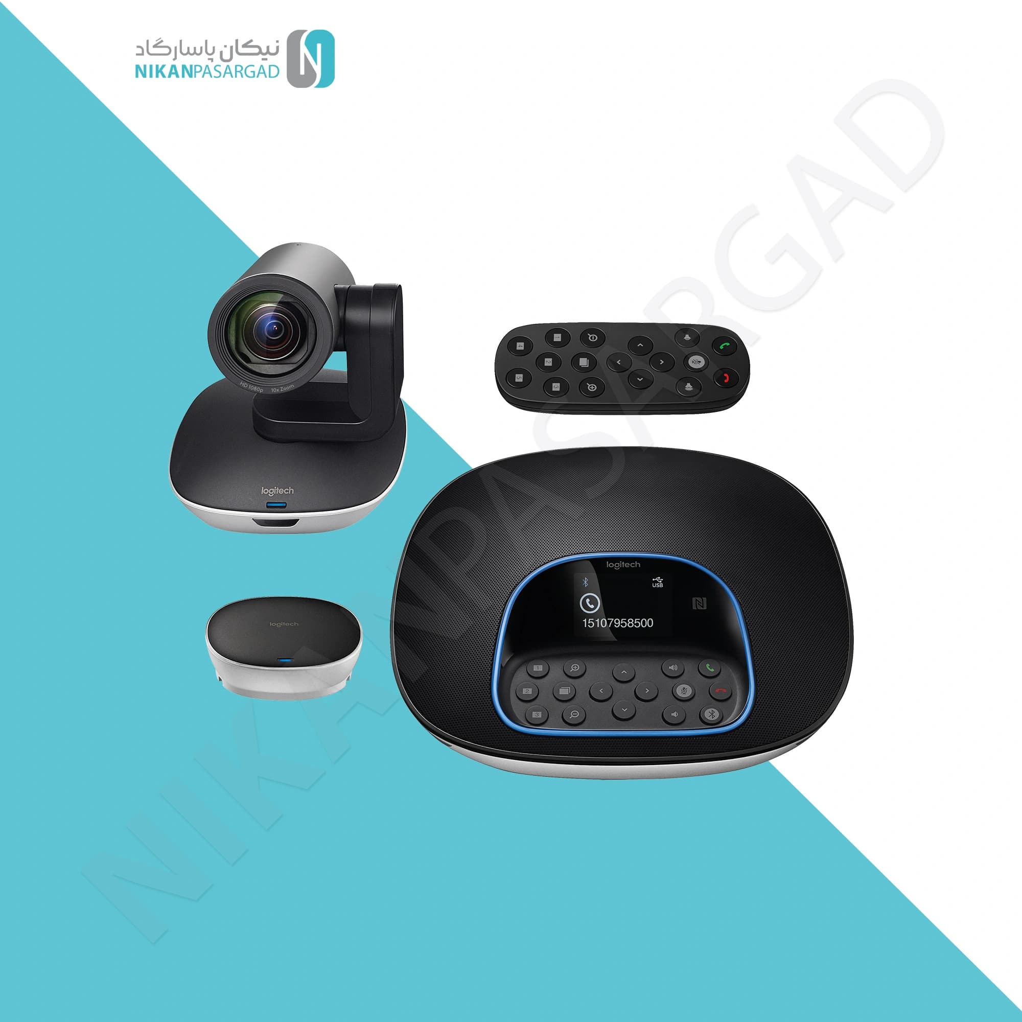 ویدئو کنفرانس لاجیتک مدل Logitech GROUP