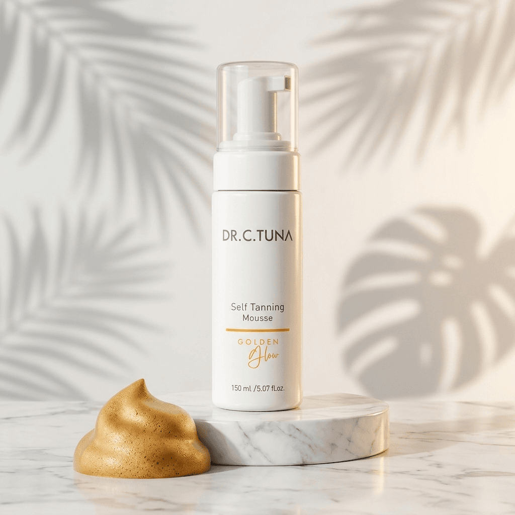 فوم برنزه‌کننده بدن دکتر سی‌تونا مدل Golden Glow حجم 150میل