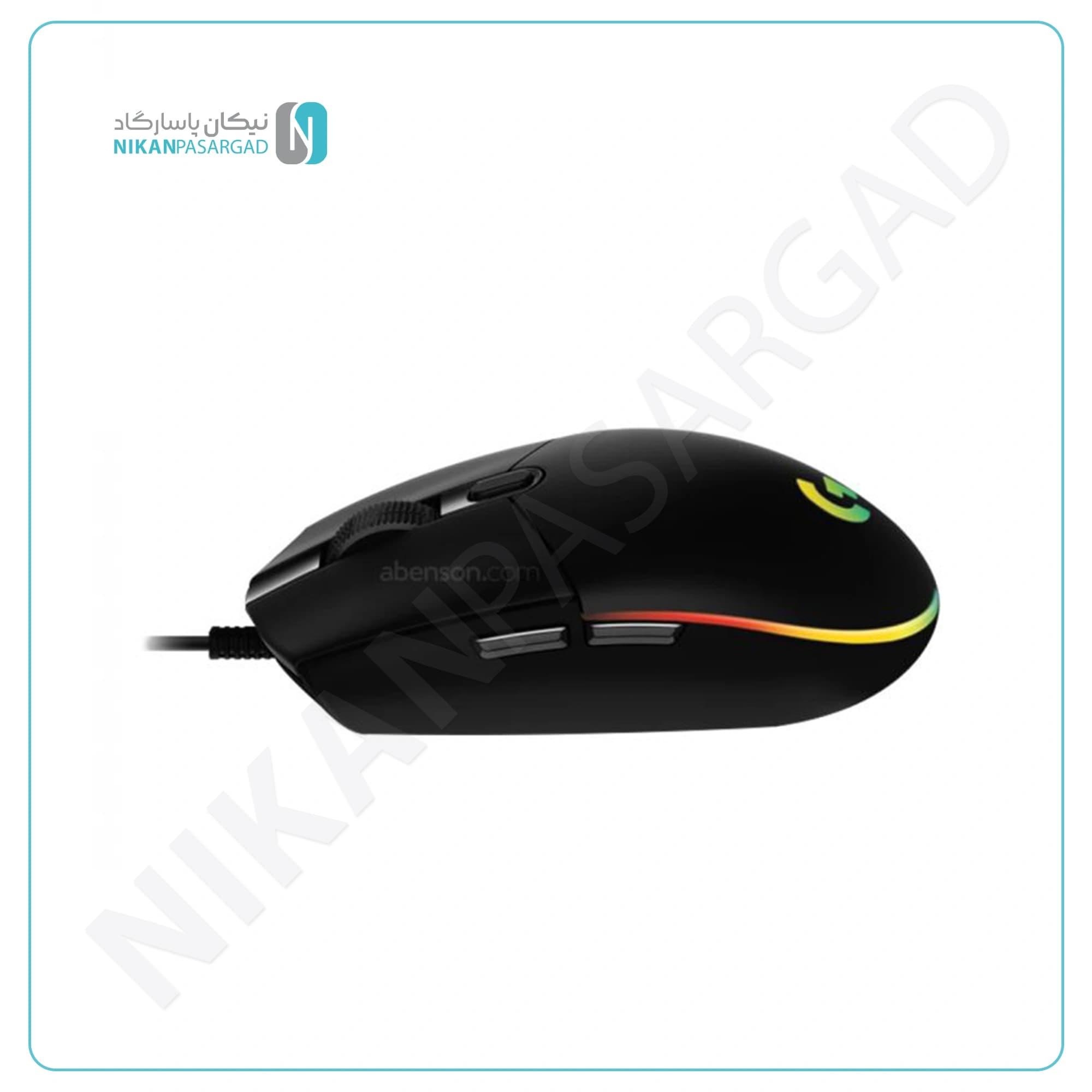 ماوس با سیم گیمینگ لاجیتک مدل Logitech G102 Wired Gaming mouse — تصویر ۴