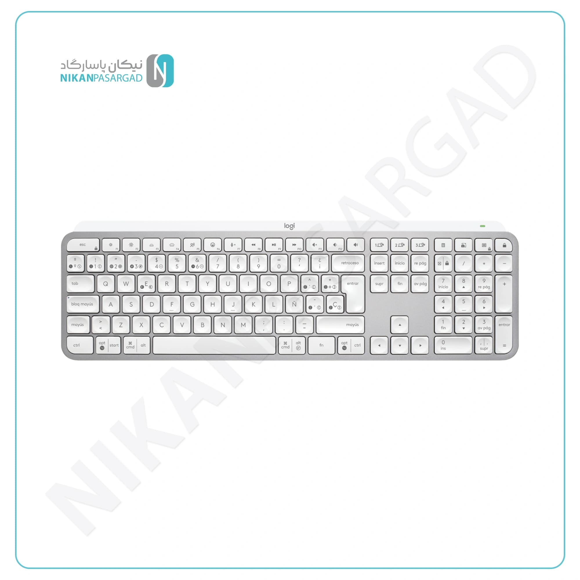 کیبورد بی سیم لاجیتک مدل Logitech MX Keys S — تصویر ۴