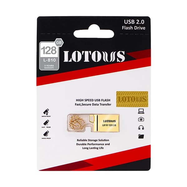 فلش مموری لوتوس مدل L-810 ظرفیت 128گیگابایت