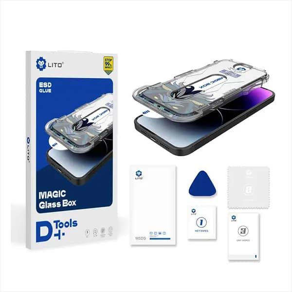 گلس شفاف 3D Full سامسونگ Galaxy S25 Ultra لیتو — تصویر ۴