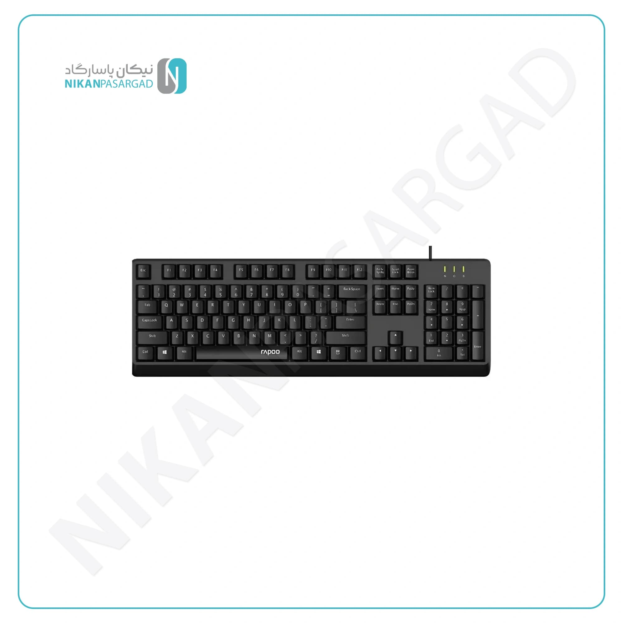 کیبورد باسیم رپو مدل Rapoo NK 1900
