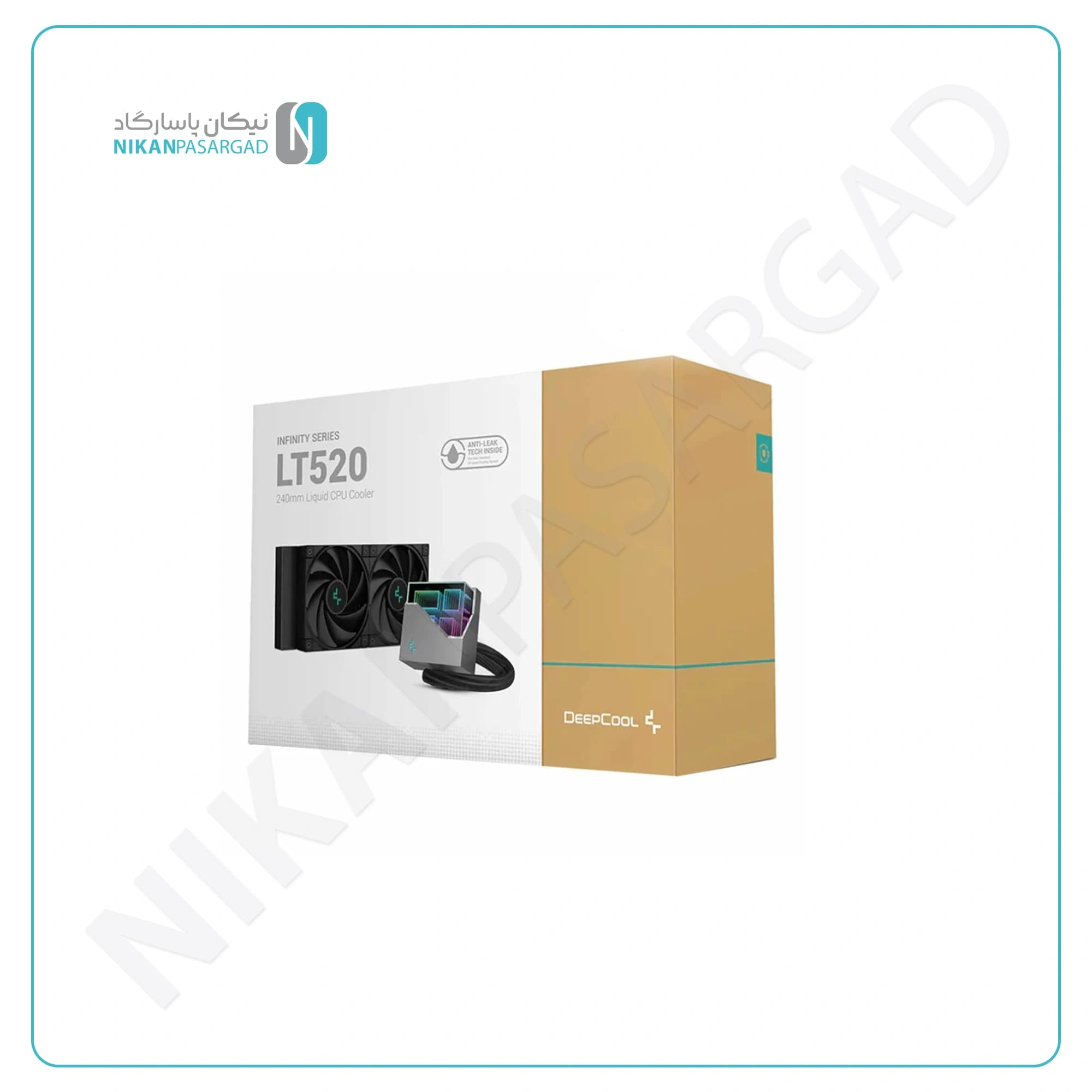 خنک کننده مایع پردازنده دیپ کول DeepCool LT520 — تصویر ۲