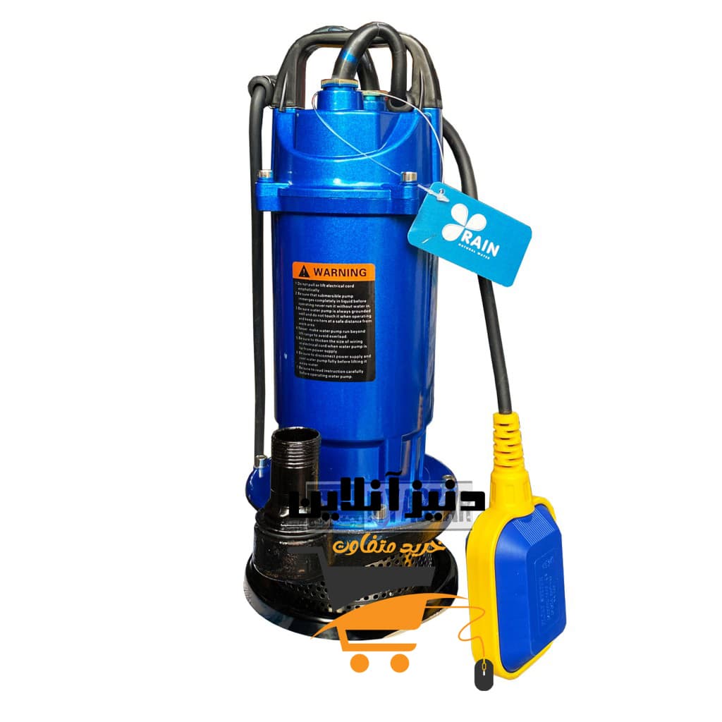 پمپ کفکش 1 اینچ 38 متری راین مدل QDX1.5-38-1 F