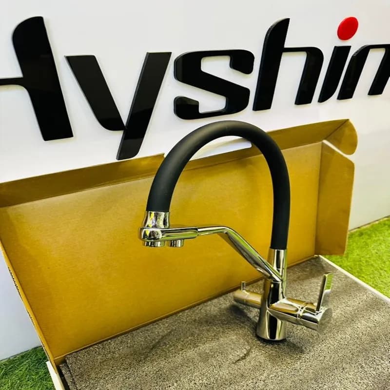 شیر دو منظوره علم سیلیکونی مدل HS-D543 برند (هایشن) Hyshin — تصویر ۵