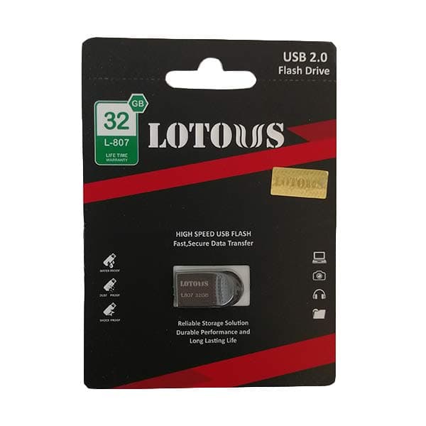 فلش مموری لوتوس مدل L-807 ظرفیت 32 گیگابایت — تصویر ۳