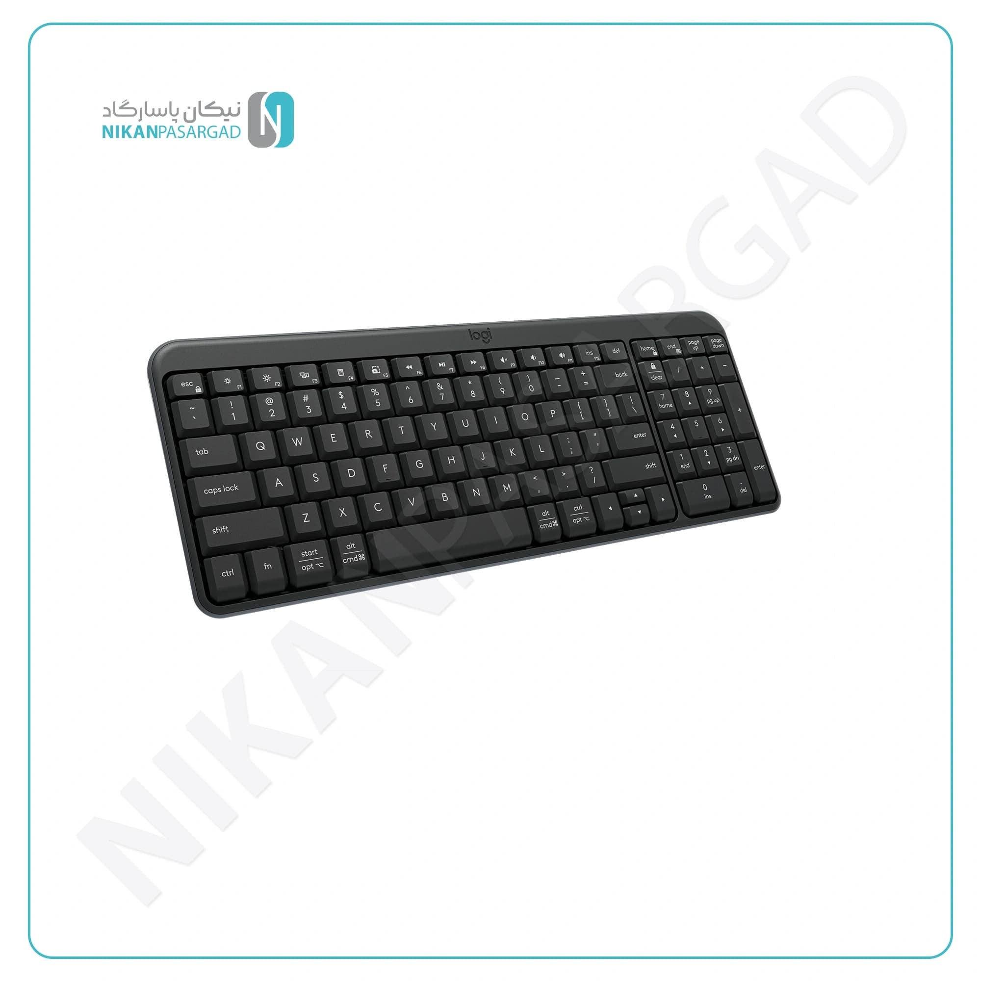 کیبورد بلوتوثی لاجیتک Logitech K250 — تصویر ۲